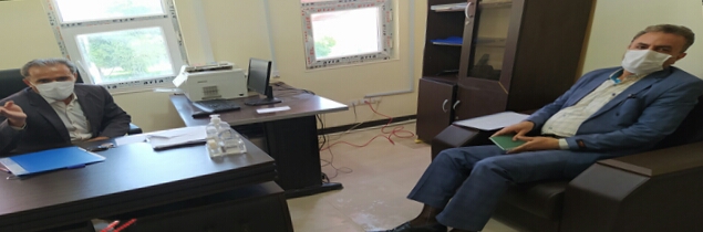  نشست خبری مدیرکل بنیادشهیداستان وفرماندارچرام بااصحاب رسانه